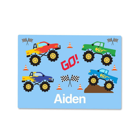 Monster Truck Wipe Clean Placemats