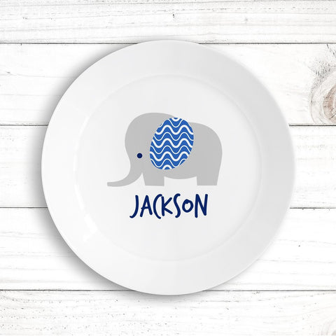 Elephant Kids Plate