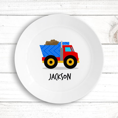 Truck Kids Plate