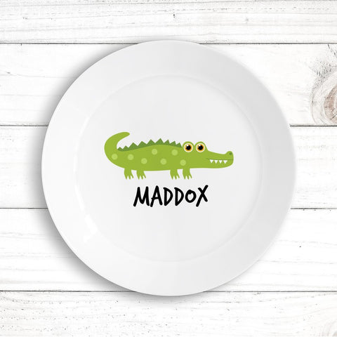 Crocodile Kids Plate