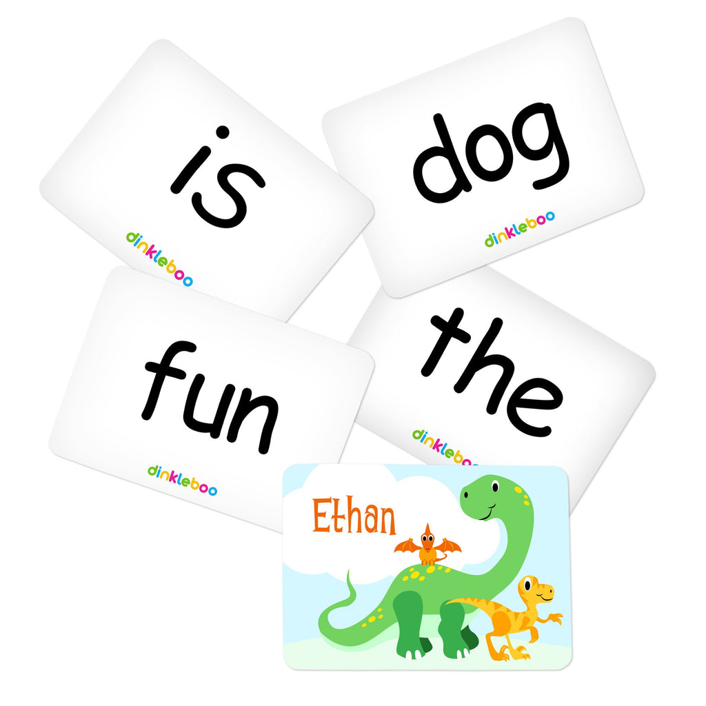 Dino Memory Game Sight Words Pack 1