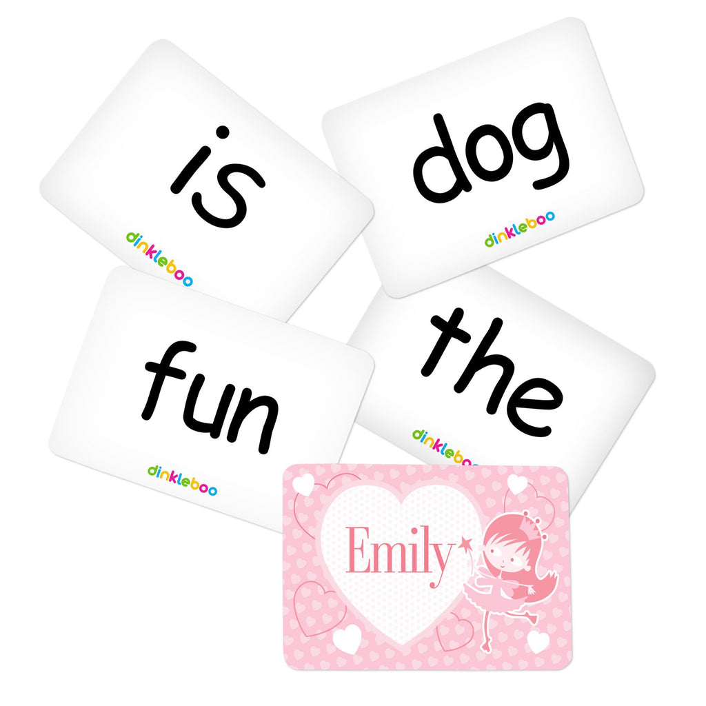 Fairy Memory Game Sight Words Pack 1