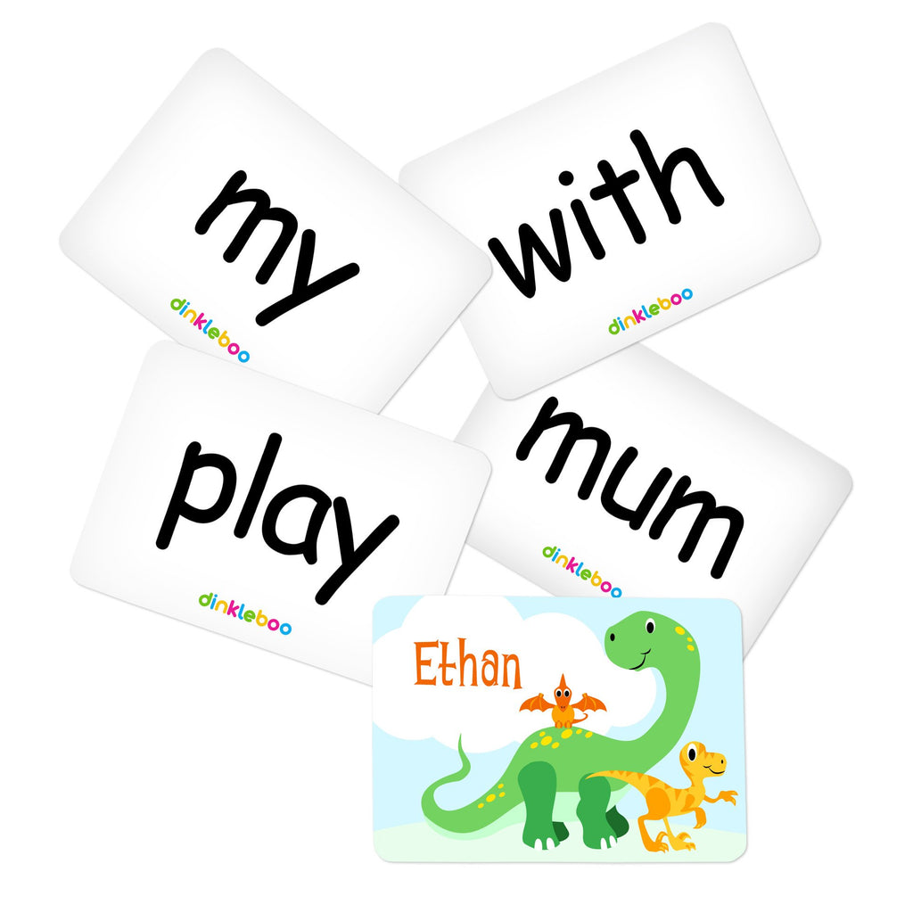 Dino Memory Game Sight Words Pack 2