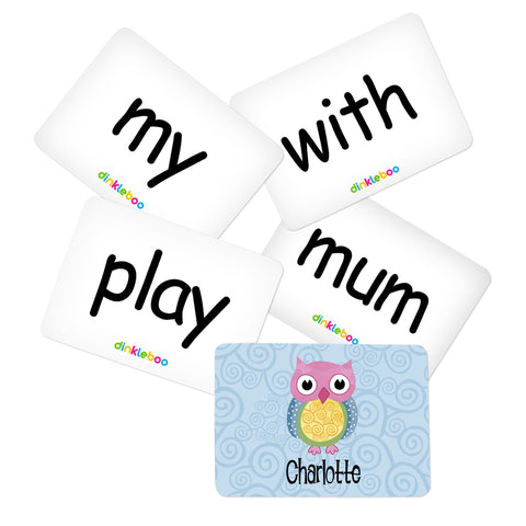 Owl Memory Game Sight Words Pack 2