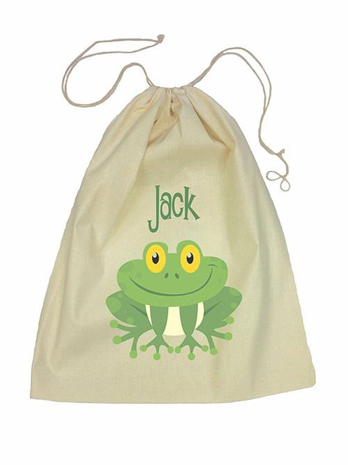 Drawstring Bag - Green Frog