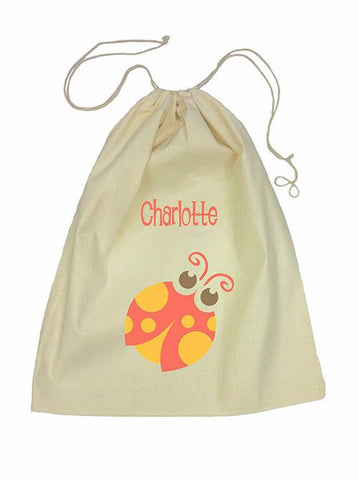 Drawstring Bag - Red Beetle