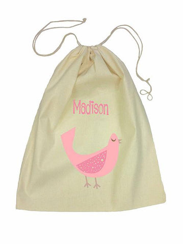 Drawstring Bag - Pink Dove