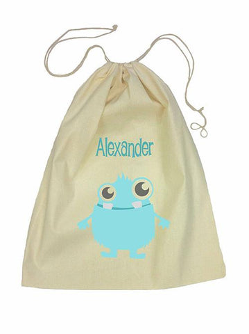 Drawstring Bag - Blue Alien