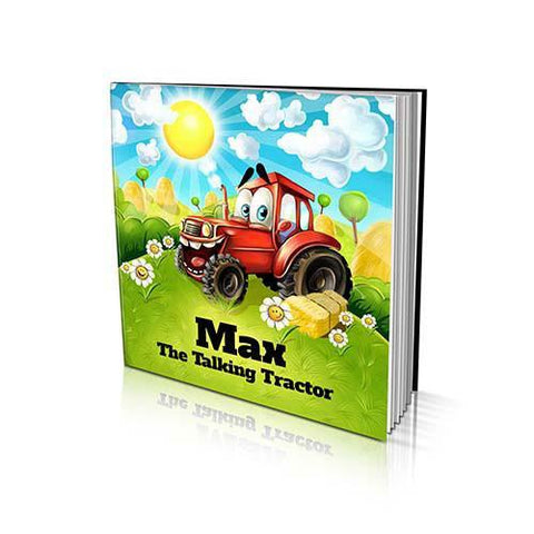 Large Soft Cover Story Book - The Talking Tractor