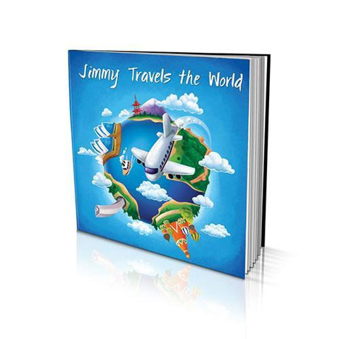 Large Soft Cover Story Book - Travelling the World