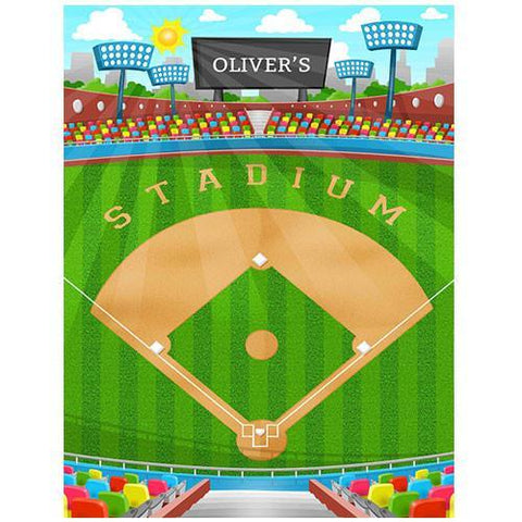 Large Baseball Play Blanket