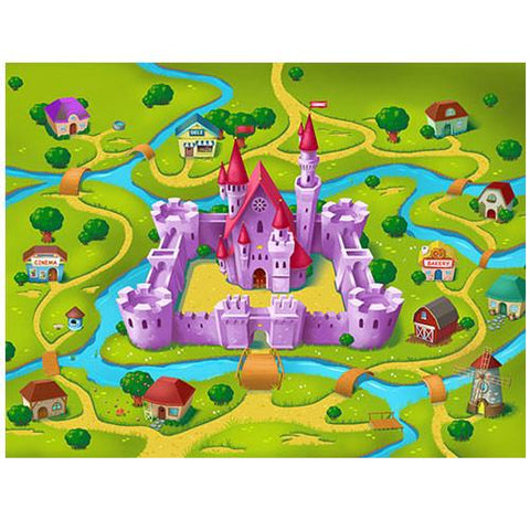 Small Castle Play Blanket