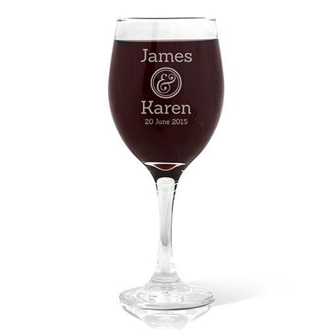 Couples Design Wine 410ml Glass