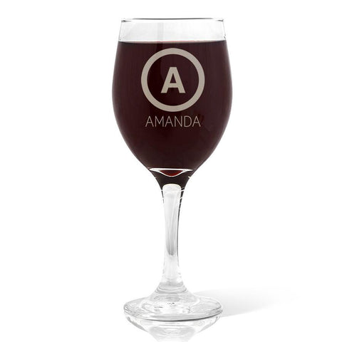 Initial Design Wine 410ml Glass