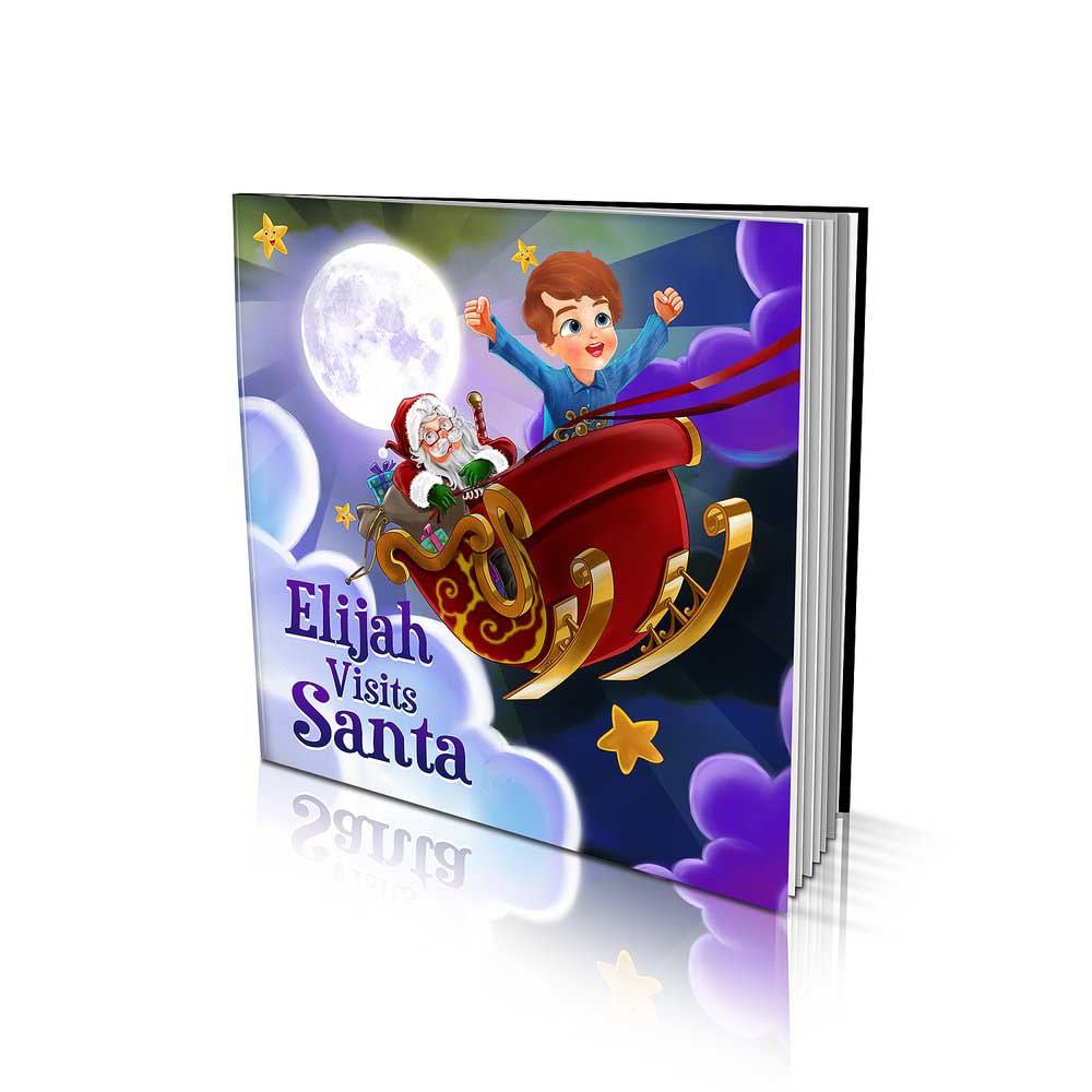 Soft Cover Story Book - Visiting Santa