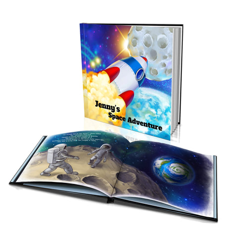 Hard Cover Story Book - Space Adventure