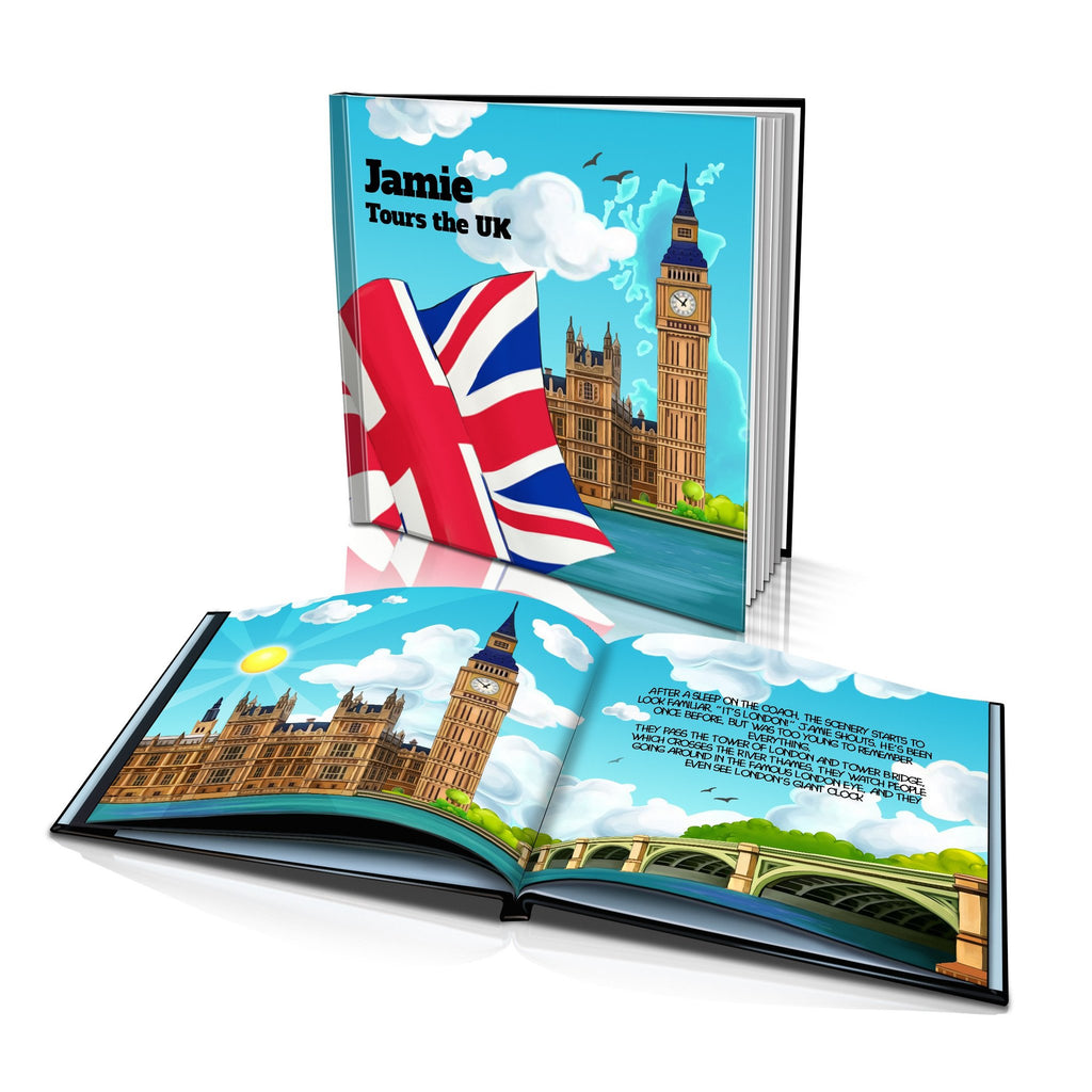 Hard Cover Story Book - Tours the UK