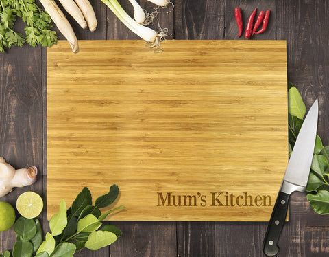 Simple Mum's Kitchen Bamboo Cutting Board 8x11"