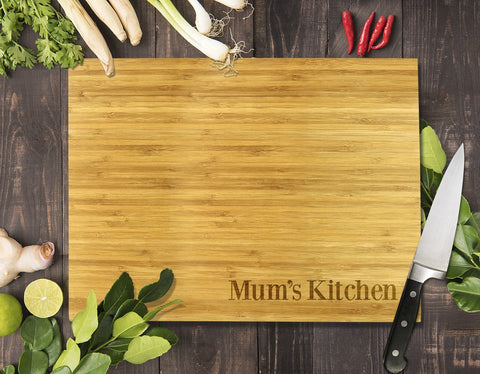 Simple Mum's Kitchen Bamboo Cutting Board 12x16"