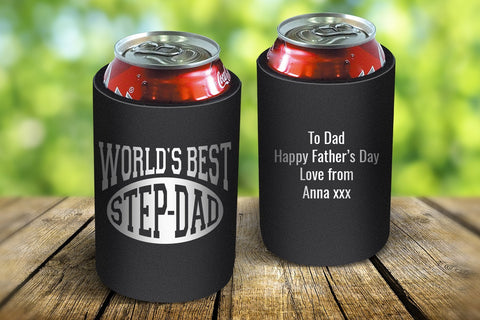 World's Best Step Dad Drink Cooler