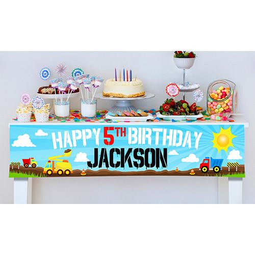 Truck Party Banner (Temporarily Out of Stock)