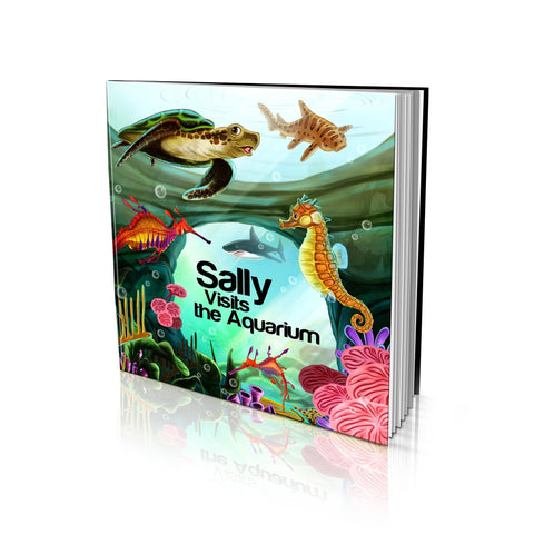 Large Soft Cover Story Book - Visits the Aquarium