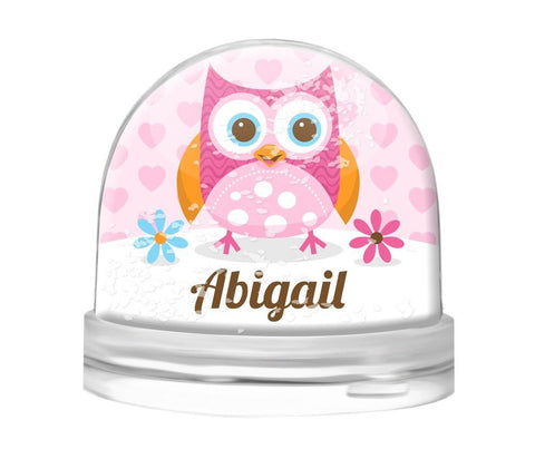 Owl Snow Globe