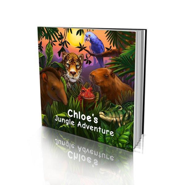 Large Soft Cover Story Book - Jungle Adventure