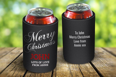 Merry Christmas Drink Cooler