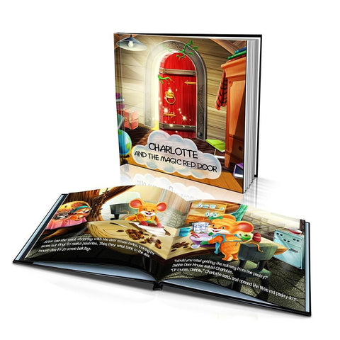 Hard Cover Story Book - The Magic Red Door