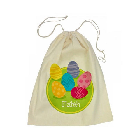 Drawstring Bag - Easter Eggs