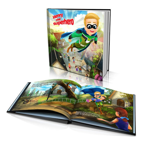 Hard Cover Story Book - The Superhero