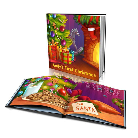 Large Hard Cover Story Book - First Christmas