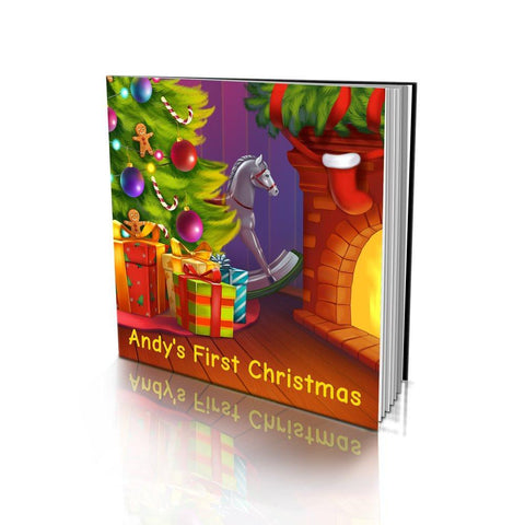 Large Soft Cover Story Book - First Christmas