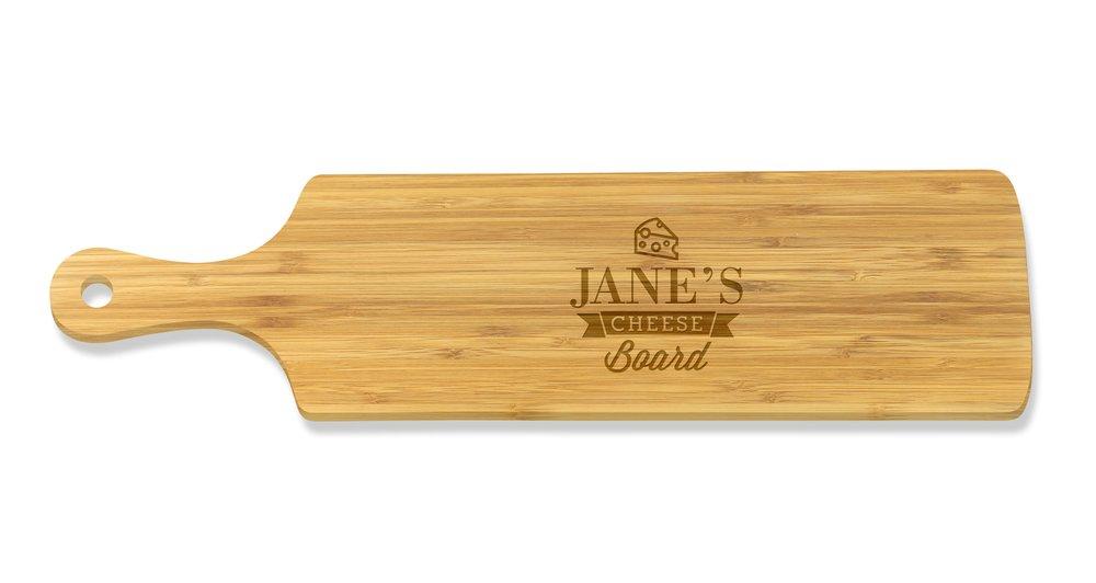 Cheese Long Bamboo Serving Board