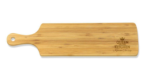 Queen of the Kitchen Long Bamboo Serving Board