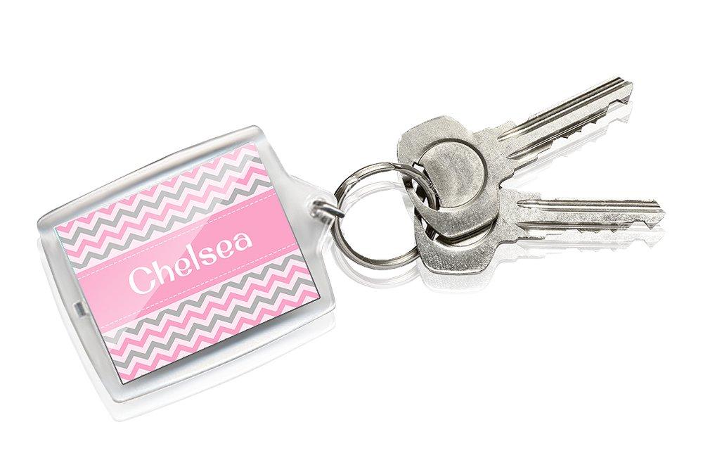 Chevron Keyring