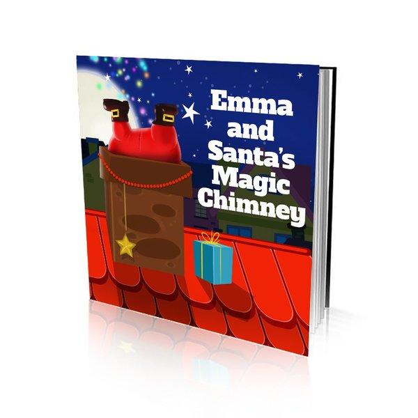Large Soft Cover Story Book - Santa's Magic Chimney