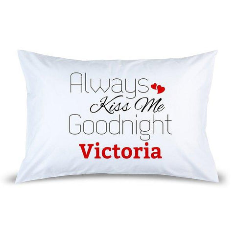 Red Kiss Pillow Case