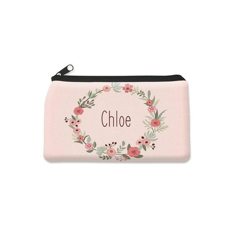 Flower Wreath Pencil Case - Regular