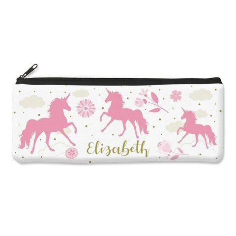 Pink Unicorn Pencil Case - Large