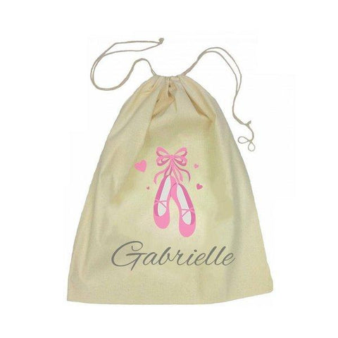 Drawstring Bag - Ballet Shoes