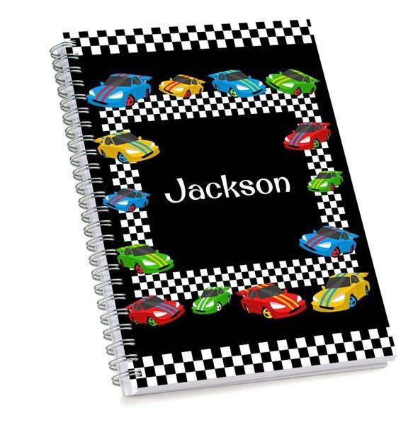 Race Cars Sketch Book