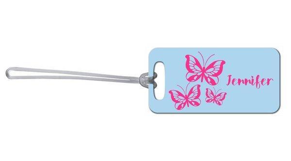 Butterflies Bag Tag