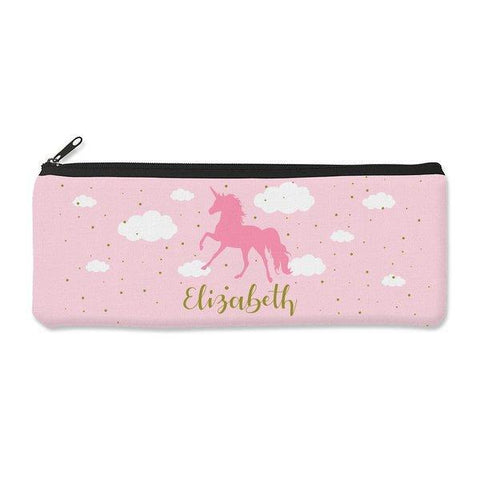 Pink Unicorn Pencil Case - Large