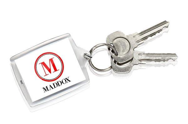 Monogram Keyring