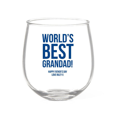 Best Printed Stemless Wine Glass