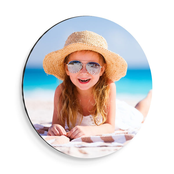 Round Metal Prints