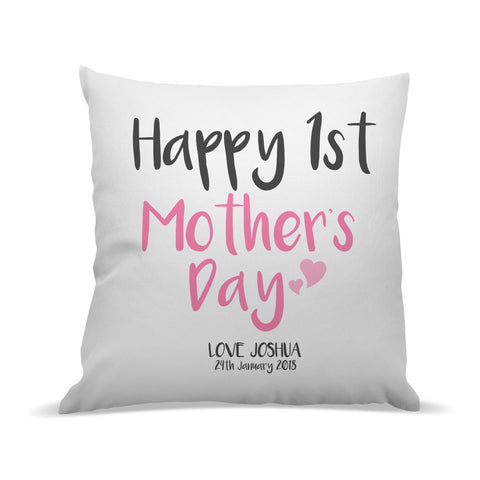 1st Mother's Day Premium Cushion Cover