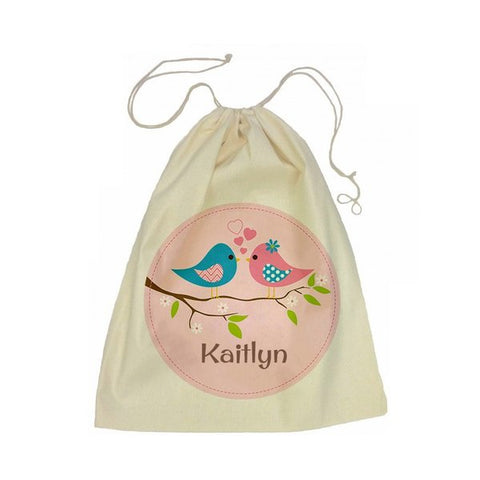 Drawstring Bag - Two Birds